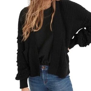 Madewell | Sweater Open Front Cardigan Bobble